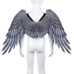 Barn Cosplay Wing älskarinna Evil Angel Wings Halloween kostymer Black