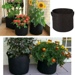 Filt Odlingssäck - Plantsäckar för tomater - Växter - Fil 5 PC - 25*22cm