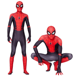 Spider-Man-dräkt för bodysuit för vuxna Cosplay Jumpsuit i ett stycke 190cm