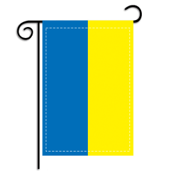 Ukrainska nationella flaggor Trädgårdsflaggor House Yard Ukrainas flagga #B