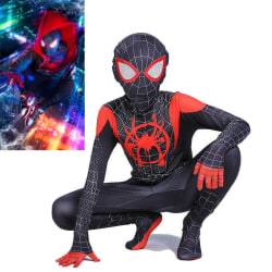 Barn Pojkar Miles Morales Spider-Man Superhjälte Cosplay Kostym Miles Morales 4-5Years = EU98-110