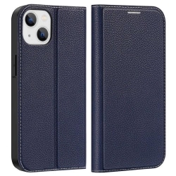 Dux Ducis iPhone 14 Plånboksfodral Skin X2 - Blå