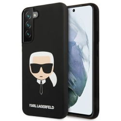 Karl Lagerfeld Silicone Karl`s Head Skal Galaxy S22 Plus - Svart Svart