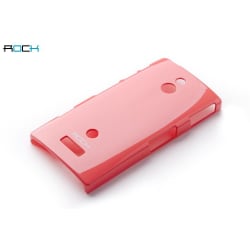 Rock Colorful Suojakuori Sony Xperia P - LT22i:lle + HD-näytönsuoja (O