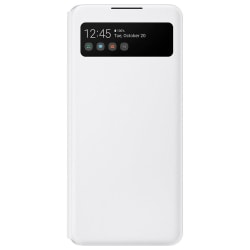 Samsung Smart S View Cover til Samsung Galaxy A42 5G - Hvid