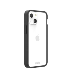 Pela Clear Miljövänligt Mobilskal iPhone 13 Mini - Svart Svart