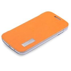 Rock Elegant Flip Case Samsung Galaxy Ace 3 S7272 (oranssi)