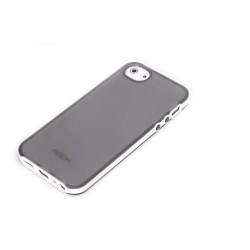 Rock Joyful suojakuori Apple iPhone 5 / 5S / SE (harmaa) + HD-näytönsuojakalvolle Grey