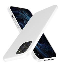 Liquid Silicone Skal iPhone 13 Pro Max - Vit Vit