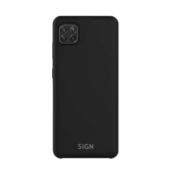 SiGN Huawei P40 Lite Case nestemäinen silikoni - musta