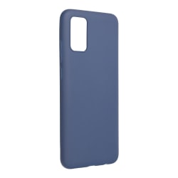 Forcellin pehmeä silikoninen mattakuori Samsung Galaxy A02s Tummansiniselle