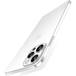 Boom Zero iPhone 14 Pro Max Skal Ultra Slim - Frosty Vit