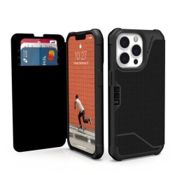UAG iPhone 13 Pro Metropolis plånboksfodral - Svart Svart