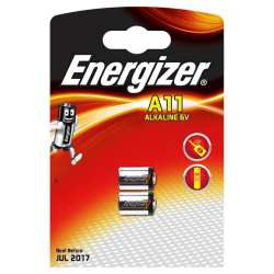 ENERGIZER Batteri A11/E11A Alkaline 2-pack