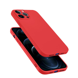 Tunt Mjukt Skal iPhone 13 Pro - Röd Röd
