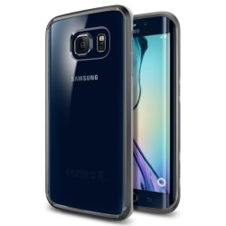 SPIGEN Ultra Hybrid Skal till Samsung Galaxy S6 Edge - Gunmetal