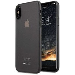 Melkco Air PP Mobilskal iPhone X/XS - Svart Svart