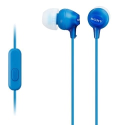 Sony Headset in-ear MDR-EX15AP Blå Blå