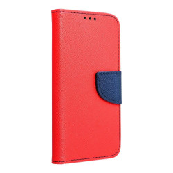 Fancy Wallet kotelo iPhone 6/6S Red/laivasto