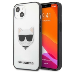 Karl Lagerfeld Ikonik Choupette iPhone 13 Mini - Transparent