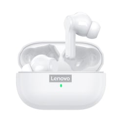 LENOVO LivePods LP1S TWS Bluetooth Trådlösa Hörlurar - Vit Vit