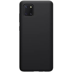 SiGN Galaxy Note 10 Lite Case nestemäinen silikoni - musta