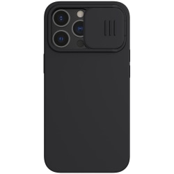Nillkin CamShield Silkeagtig Silikone Etui iPhone 13 Pro - Sort Black