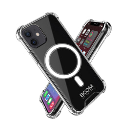 BOOM - ShockProof Magsafe Skal iPhone 12/12 Pro - Clear