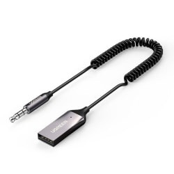 Ugreen USB Wireless Bluetooth 5.0 AUX Adapter Jack Kabel Svart