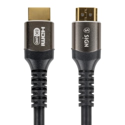 Premium HDMI 2.1 Kabel 8K, 1m - Svart