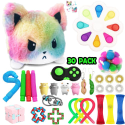 30 Pack Fidget Toy Set Pop it Sensory Toy för Vuxna & Barn (Z1)