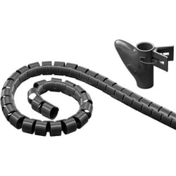 DELTACO Kaapeliletku nailonia, työkalut mukana, 5 m - Musta