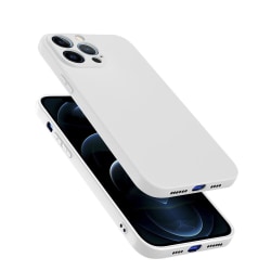 Ohut pehmeäkantinen iPhone 13 Pro Max - valkoinen White