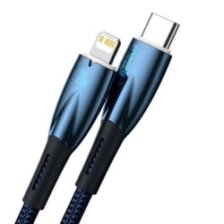 Baseus USB-C Till lightning kabel 2m 20W Glimmer Series - Blå
