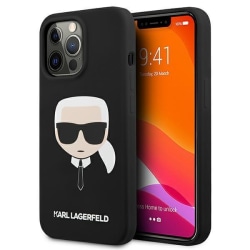 Karl Lagerfeld iPhone 13 Pro Max Skal Silikon Karl & Choupette - Svart