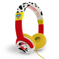 PAW PATROL -kuulokkeet Junior On-Ear 85dB Marshall - punainen / keltainen Yellow