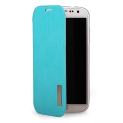 Rock Elegant Flip Case - Samsung Galaxy S4 i9500 (vaaleansininen) Blue