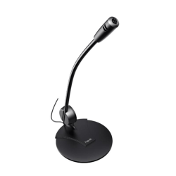 Bordsmikrofon HAVIT H207D trådad 3,5 mm med AUX Svart