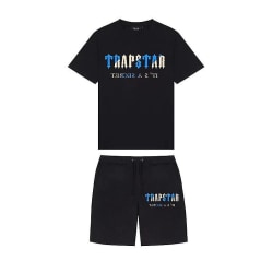 Trapstar Mode kortärmad T-shirt för män träningsoverall set l