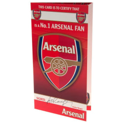 Arsenal Birthday Gratulationskort No 1 Fan