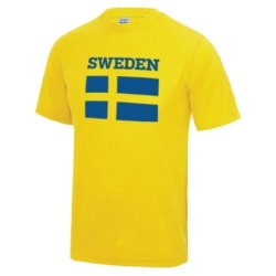 Sverige Sporttröja Flag M