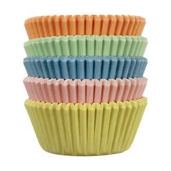 PME - Mini Muffinsformar Blandade färger - 100-pack