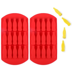 Coca Cola Flaskor Silikonform Pralinform Godisform Chokladform I multifärg