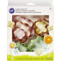 Utstickare Blommor 7-pack Kakmått - Wilton multifärg