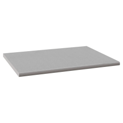 vidaXL Bänkskiva grå 80x60x2,8 cm spånskiva grå