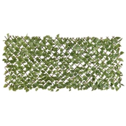 Nature Trädgårdsspaljé med lagerblad 90x180 cm grön multifärg