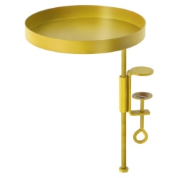 Esschert Design Växtbricka med klämma rund guld m Guld