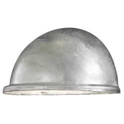 KONSTSMIDE Vägglampa Torino galvaniserad Silver