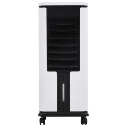 vidaXL 3-i-1 Mobil luftkylare/luftfuktare 75 W Vit
