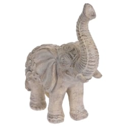 ProGarden Skulptur Elefant 43x22,5x51 cm Creme